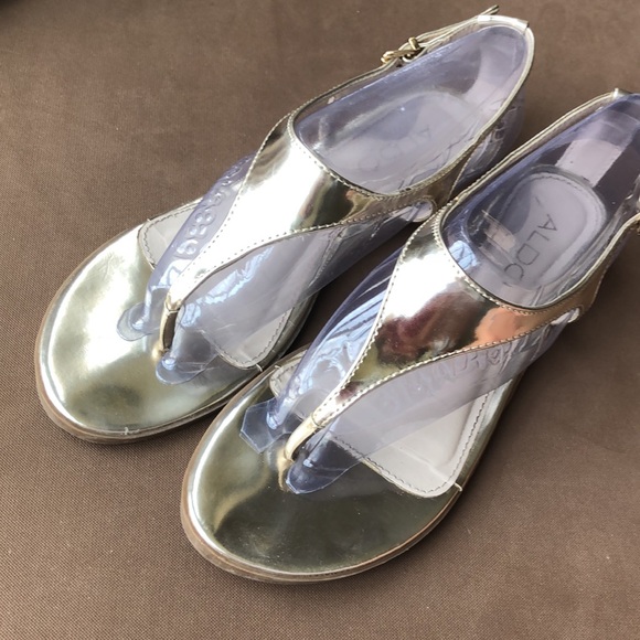 Gold Sandals - Picture 3 of 3